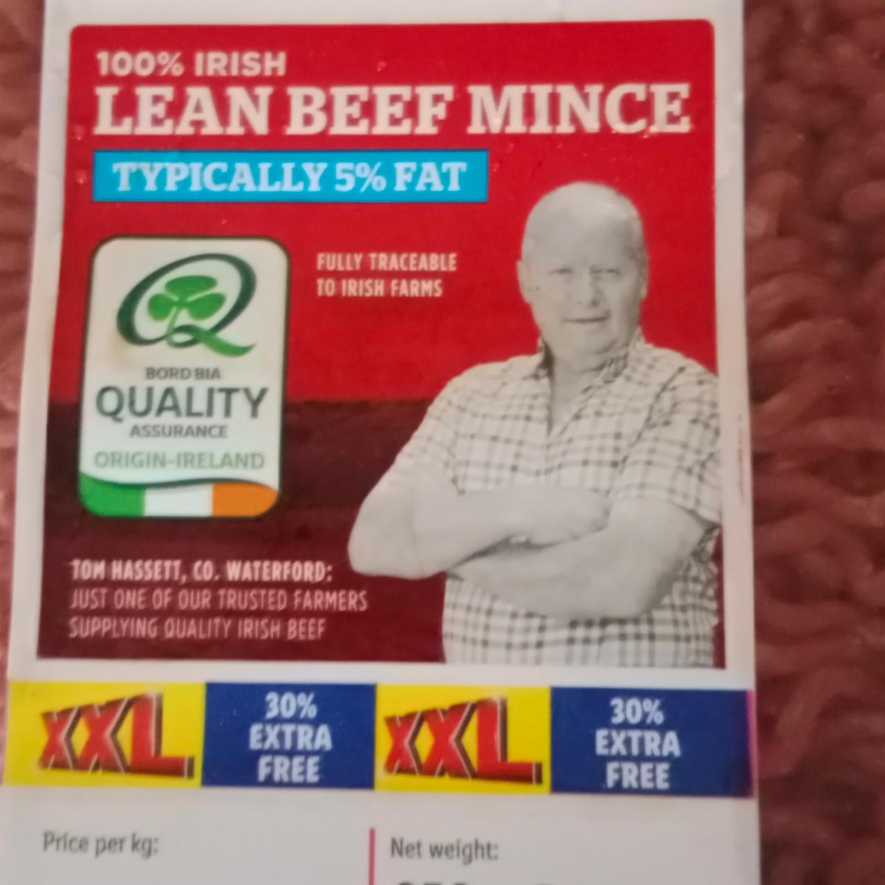 Fotografie - Lean beef mince Lidl