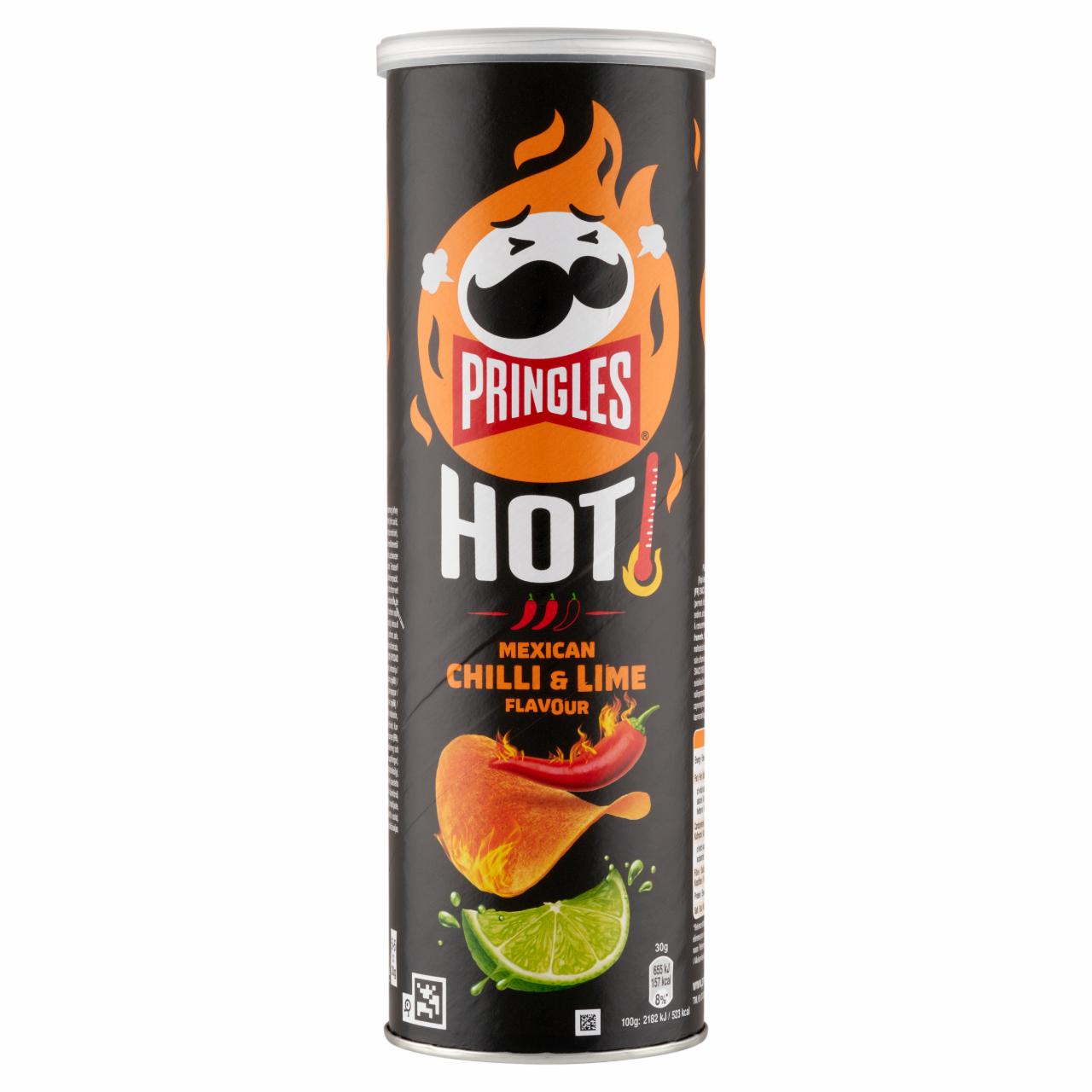 Fotografie - Flame Spicy Mexican chilli & lime flavour Pringles