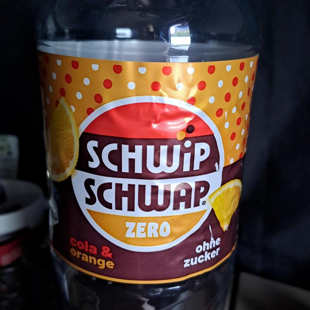 Fotografie - Schwip schwap cola & orange ZERO