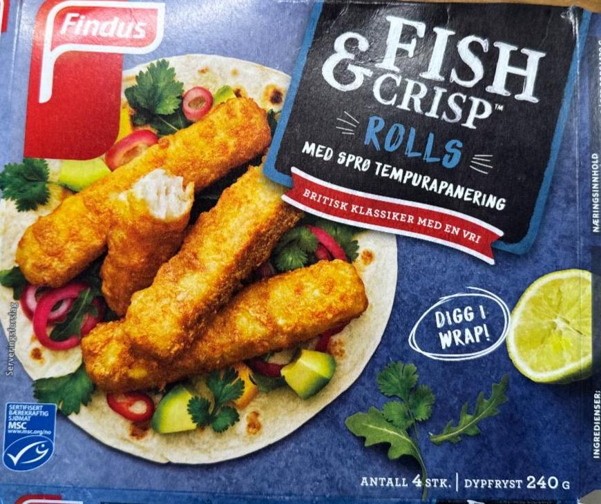 Fotografie - Fish & crisp rolls Findus