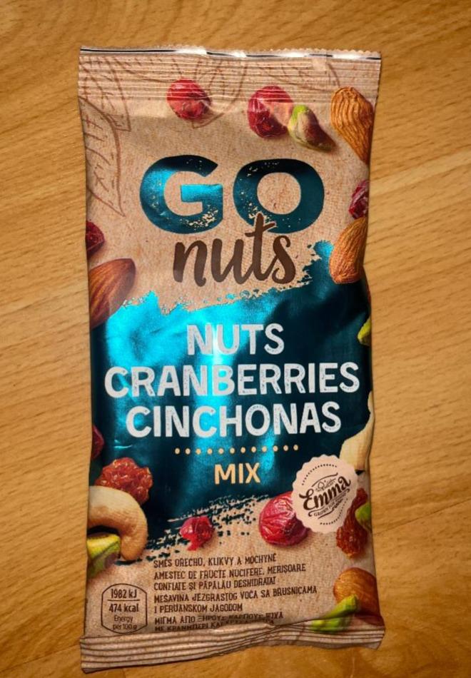 Fotografie - Go Nuts Mix Cranberries Cinchonas Nuts Albert