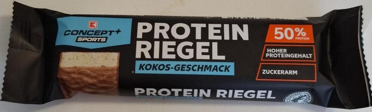 Fotografie - Concept+ protein riegel kokos-geschmack Kaufland