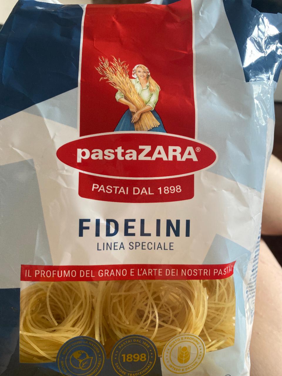 Fotografie - Fidelini linea speciale pasta ZARA