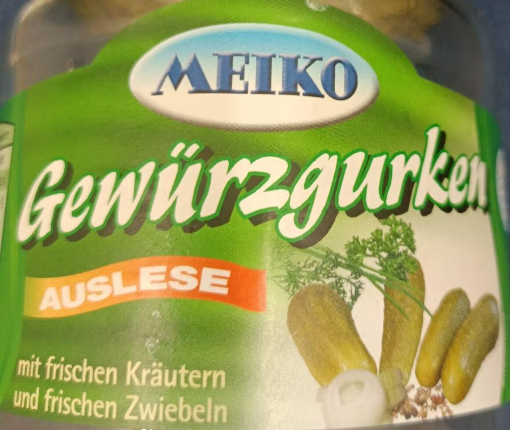 Fotografie - Gewürzgurken Auslese Meiko