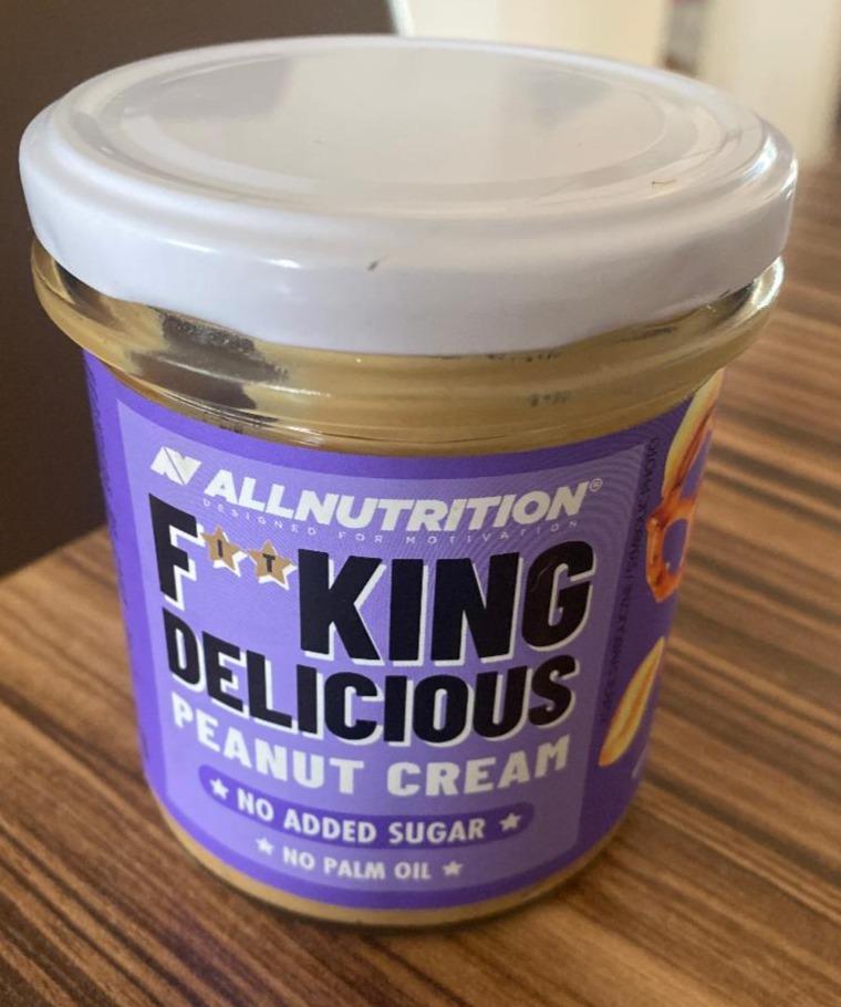 Fotografie - Fitking delicious peanut cream Allnutrition