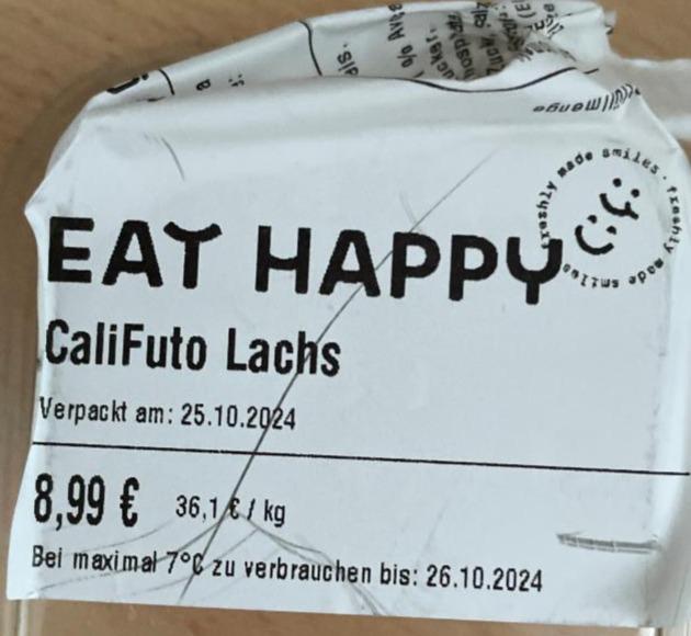 Fotografie - CaliFuto Lachs Eat Happy