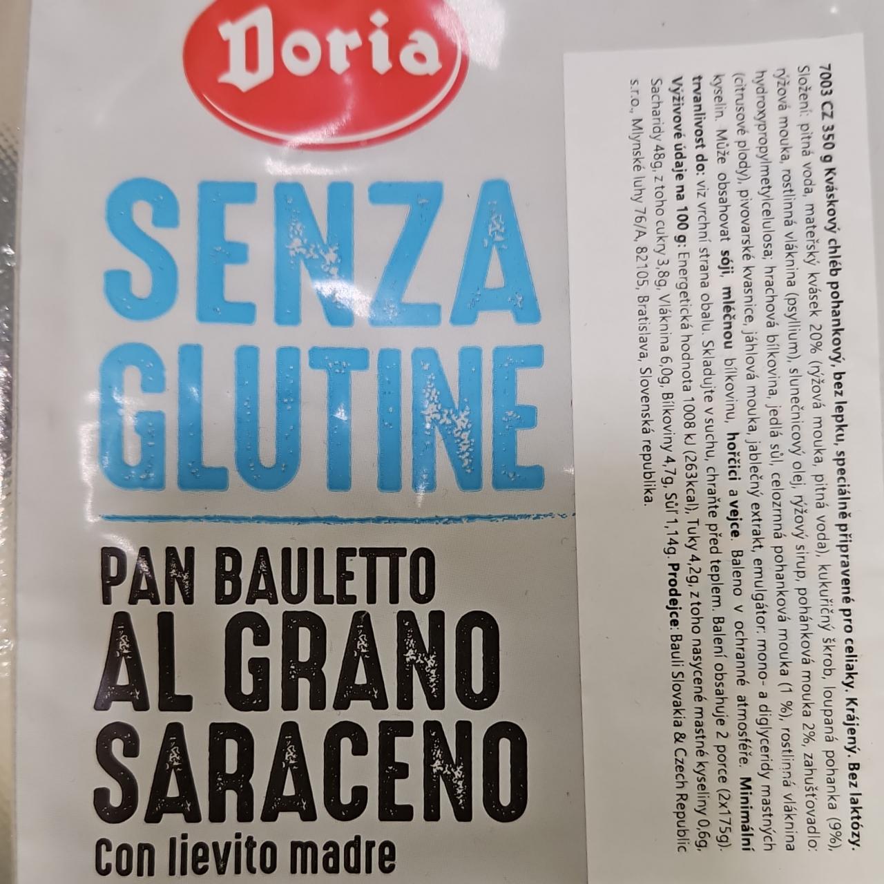 Fotografie - Senza glutine pan bauletto al grano saraceno con lievito madre Doria