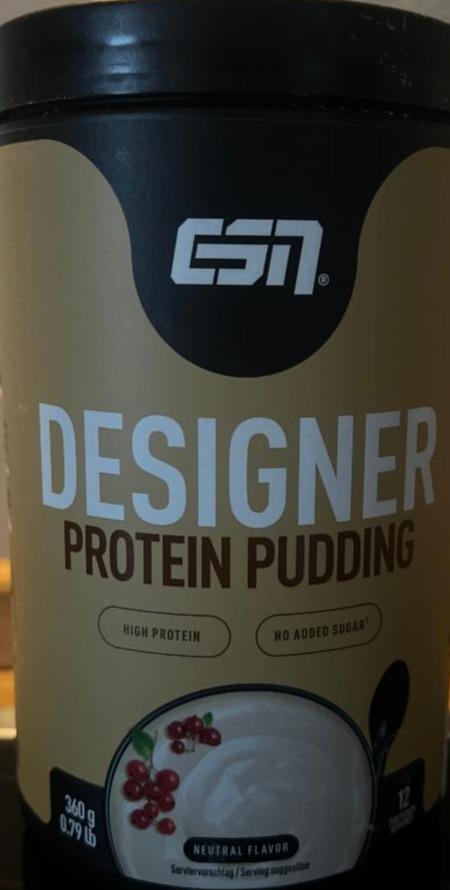 Fotografie - Desioner protein puding GSN