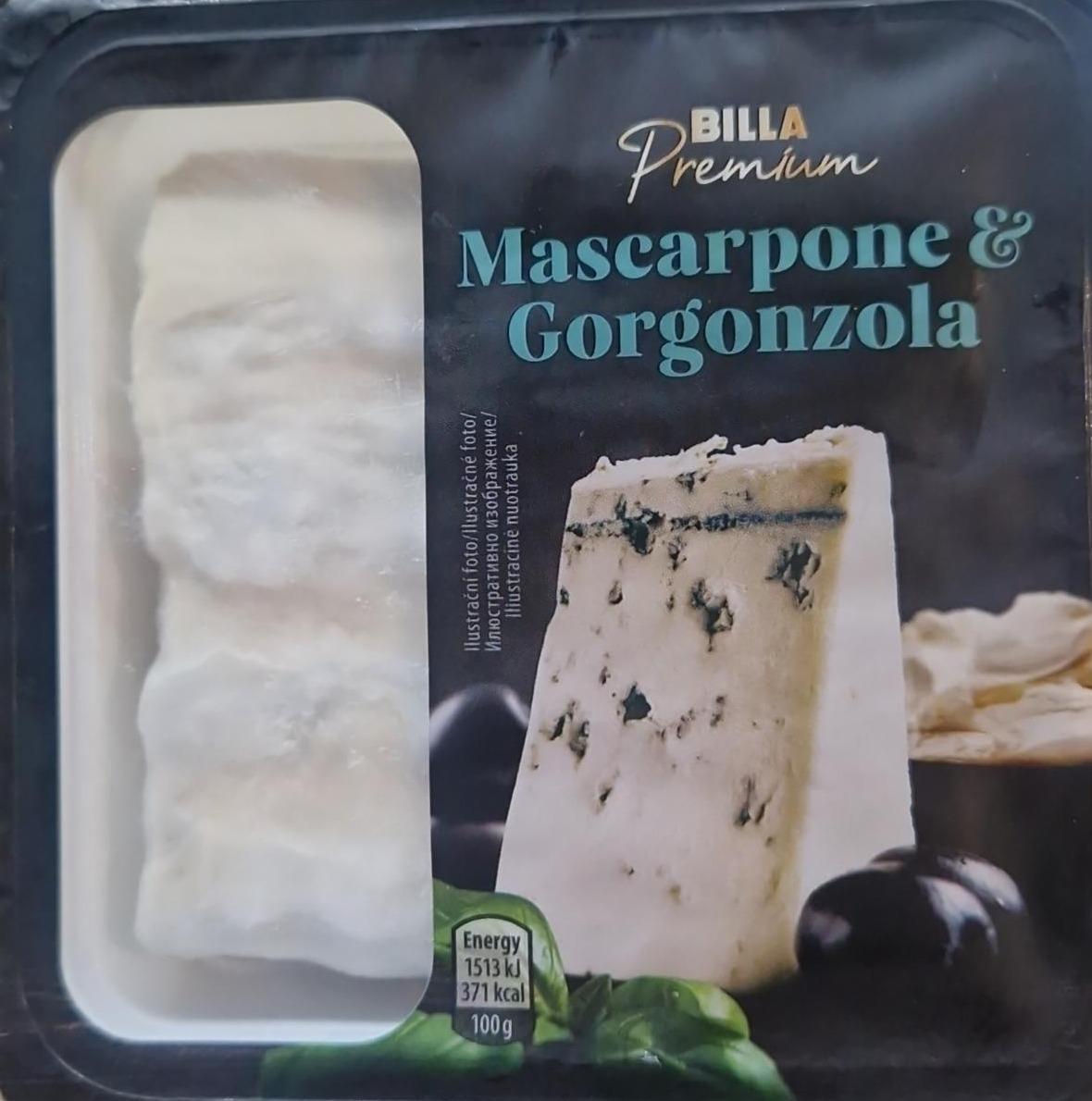 Fotografie - Mascarpone & gorgonzola Billa Premium