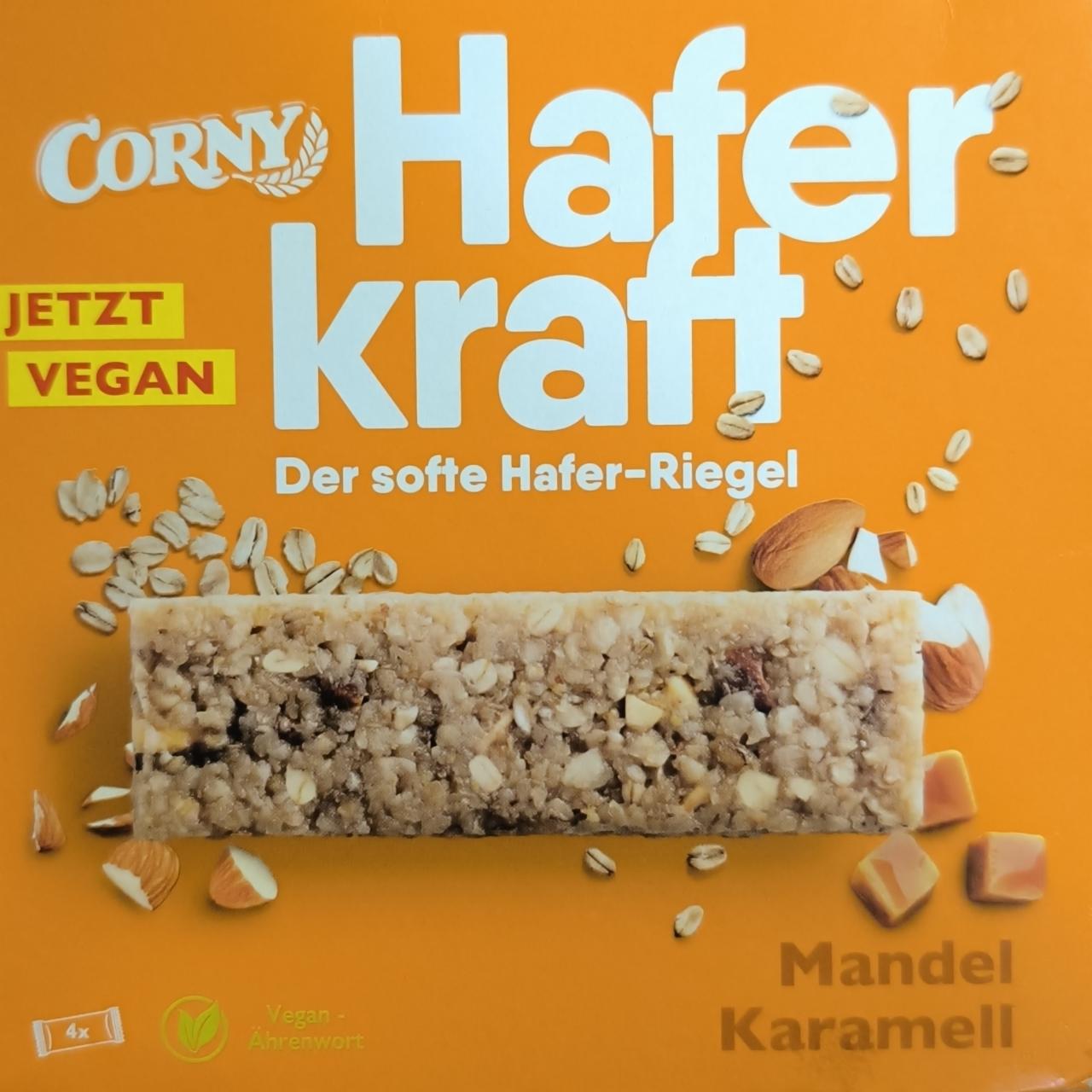 Fotografie - Hafer kraft mandel karamell Corny