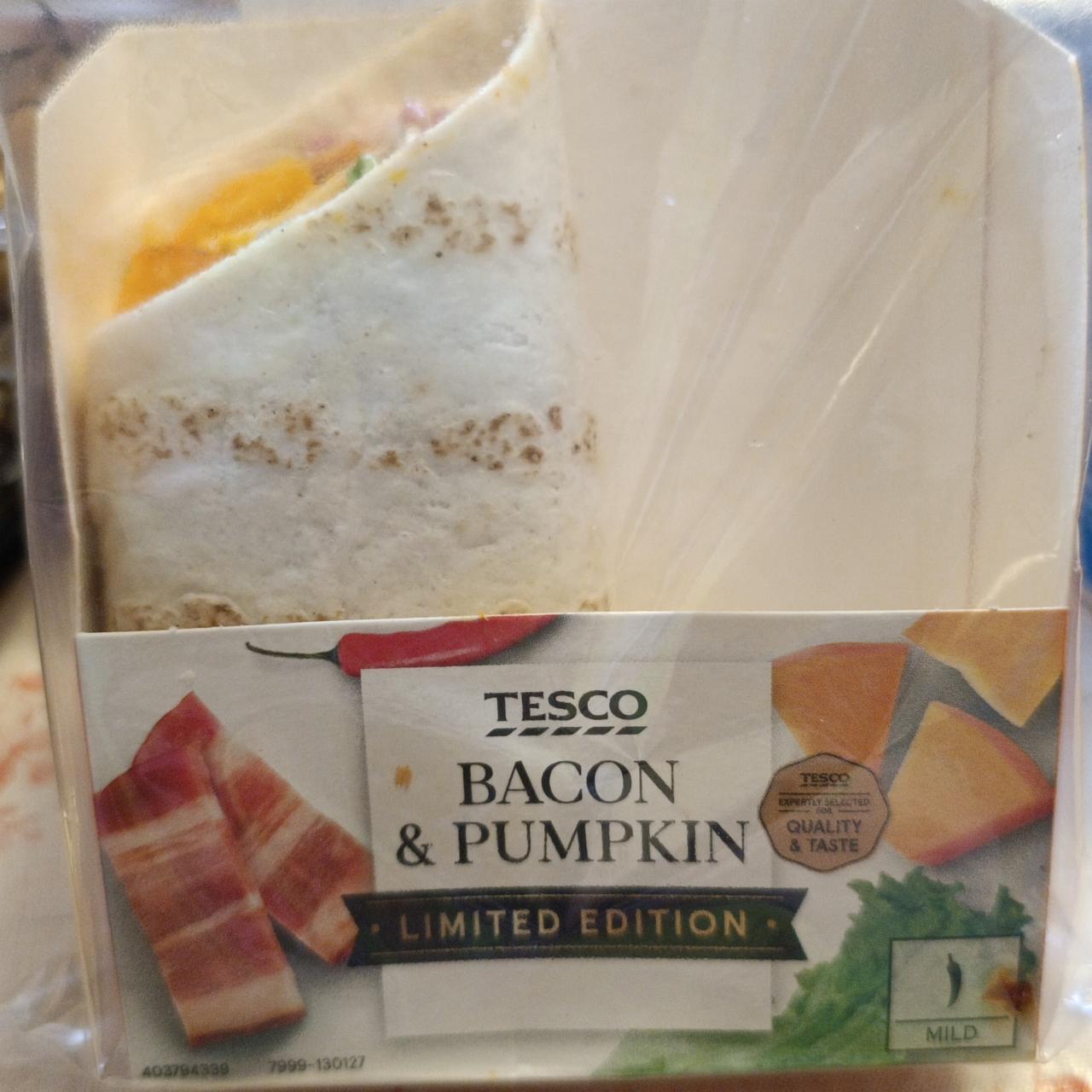 Fotografie - Bacon & pumpkin Tesco