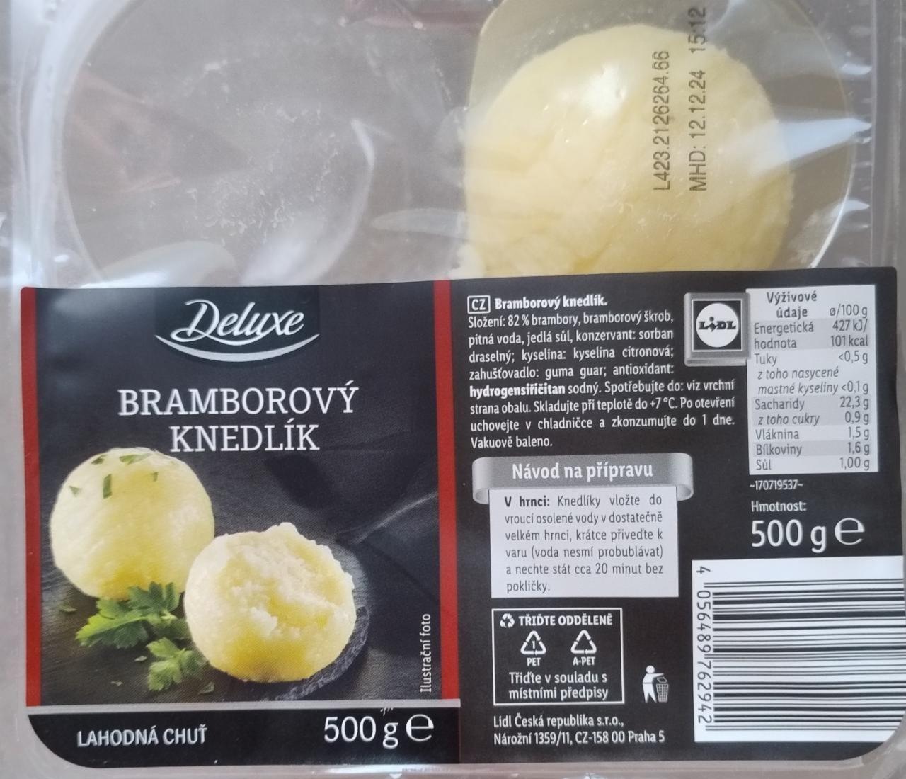 Fotografie - Bramborový knedlík Deluxe