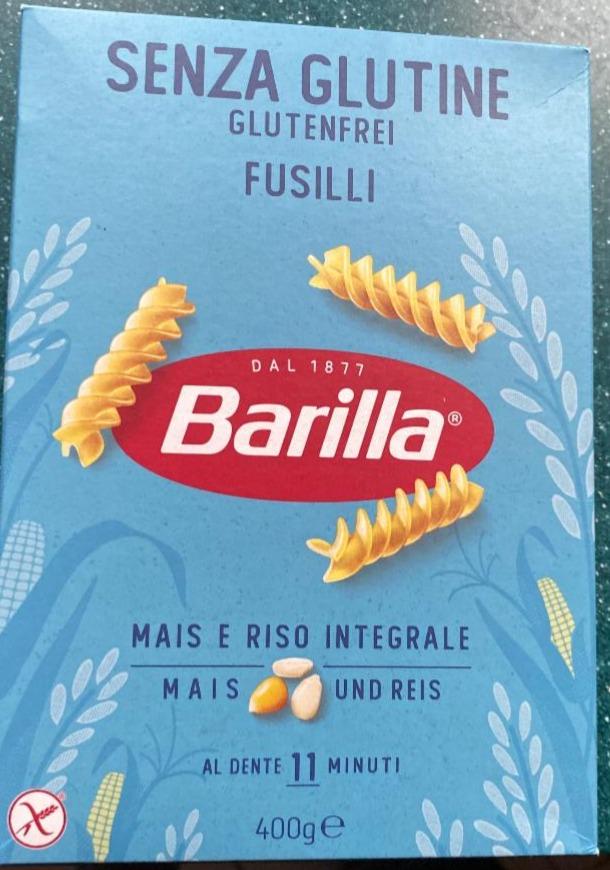 Fotografie - Senza glutine fusilli Barilla