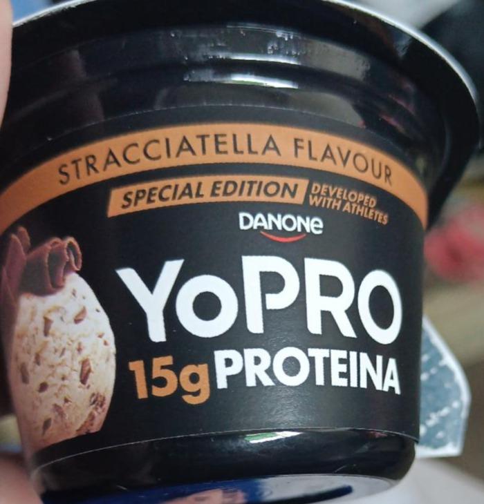 Fotografie - YoPro 15g protein stracciatella Danone