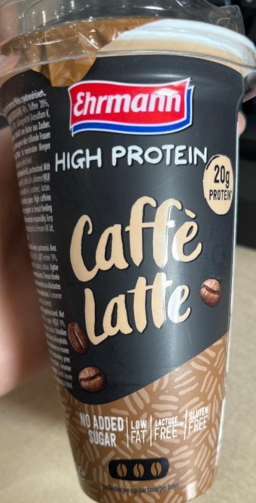 Fotografie - High Protein Caffé Latte Ehrmann
