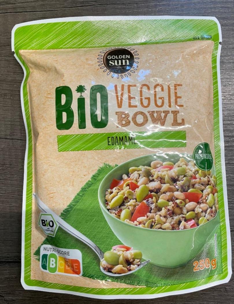 Fotografie - Bio veggie bowl edamame Golden Sun