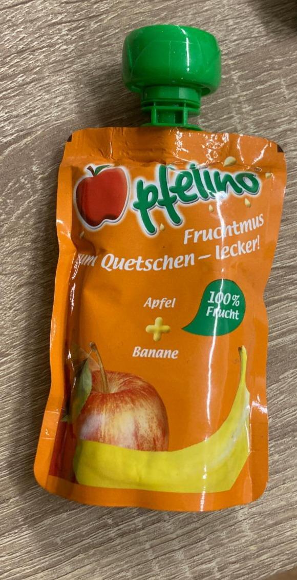 Fotografie - Fruchtmus apfel + banane Pfelino