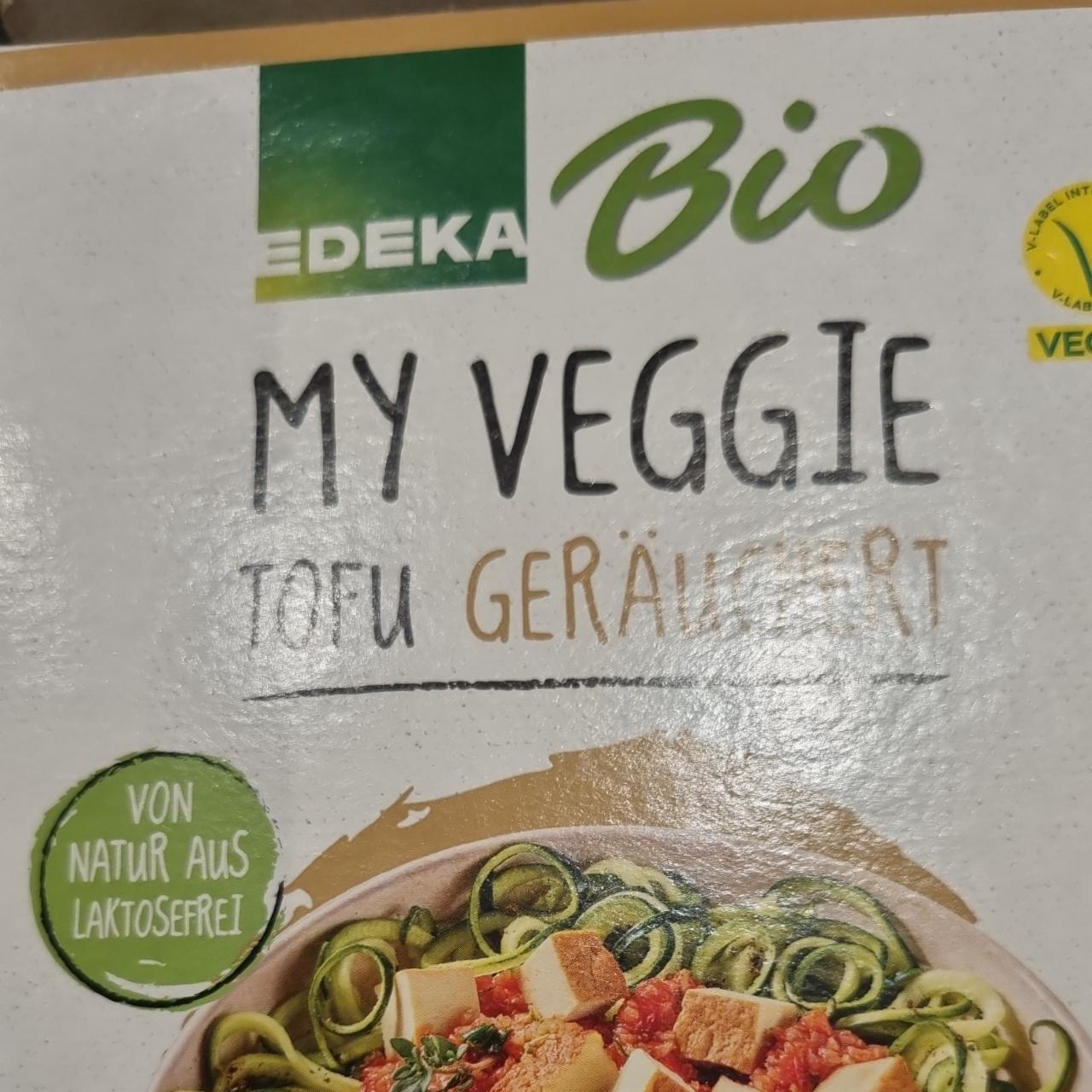 Fotografie - My Veggie tofu geräuchert Edeka Bio