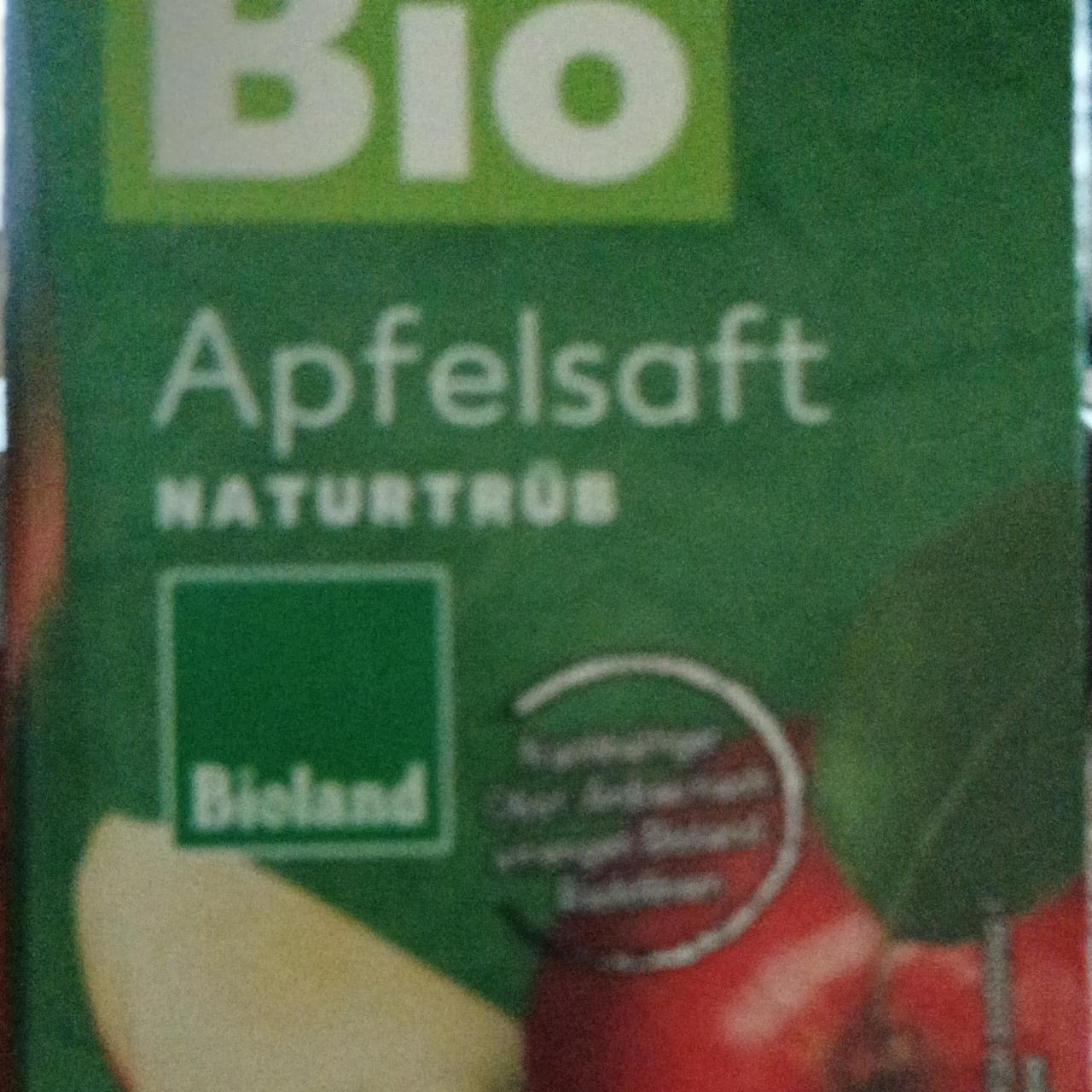 Fotografie - Apfelsaft 100% Direksaft naturtrüb K-Bio