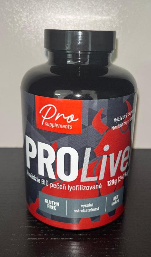 Fotografie - ProLive Hovädzia BIO pečeň lyofilizovaná Pro Supplements