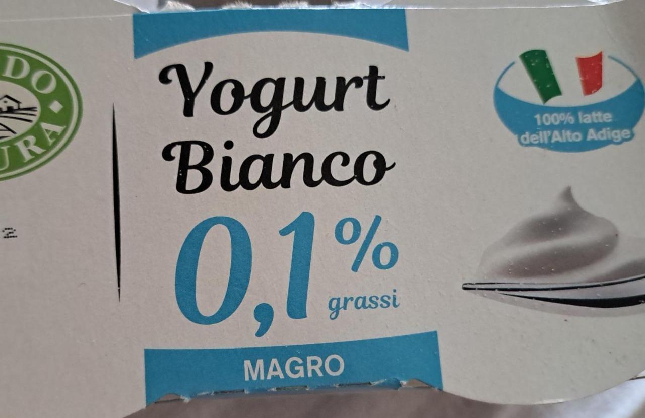 Fotografie - Yogurt bianco 0,1% magro Mondo Natura