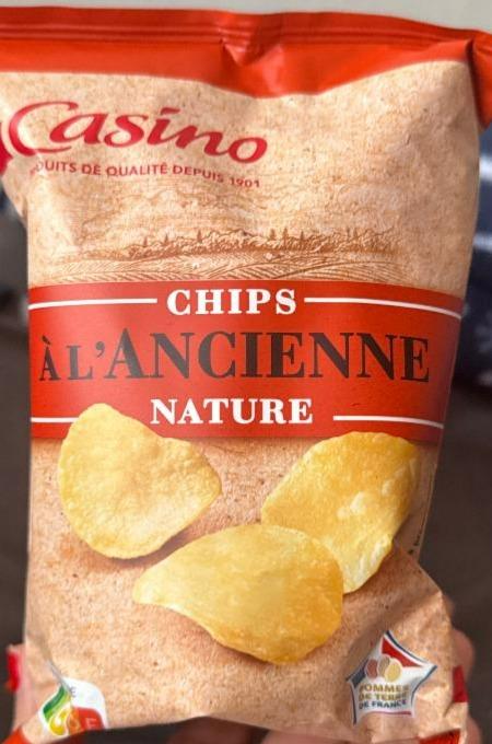 Fotografie - Chips à l'ancienne nature Casino