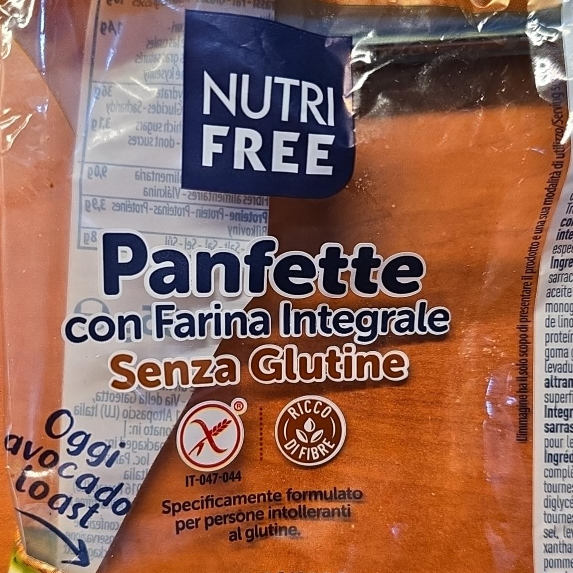 Fotografie - Panfette con farina integrale senza glutine NutriFree