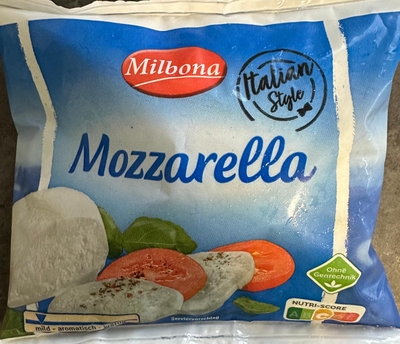 Fotografie - Mozzarella italian style Milbona