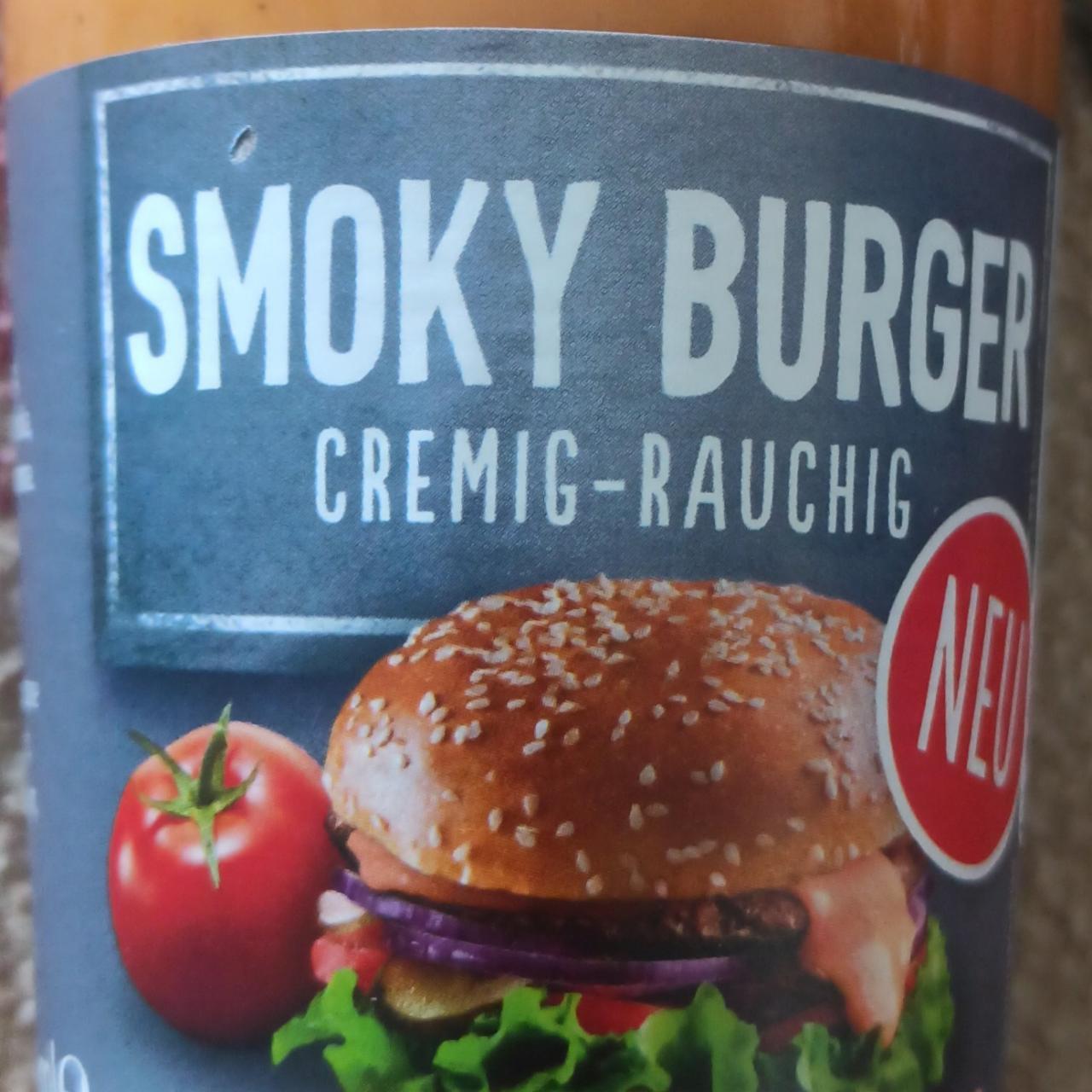 Fotografie - Smoky burger cremig rauchig Kühne