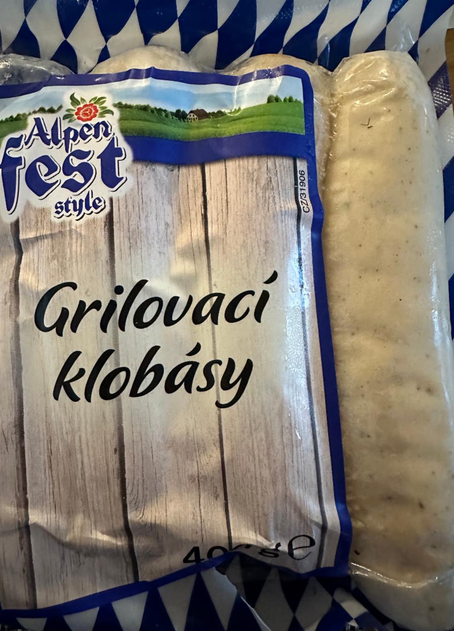 Fotografie - Grilovací klobásy Alpen fest style