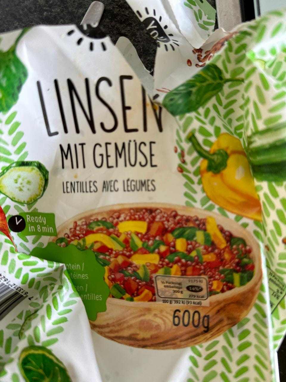 Fotografie - Linsen mit gemüse You