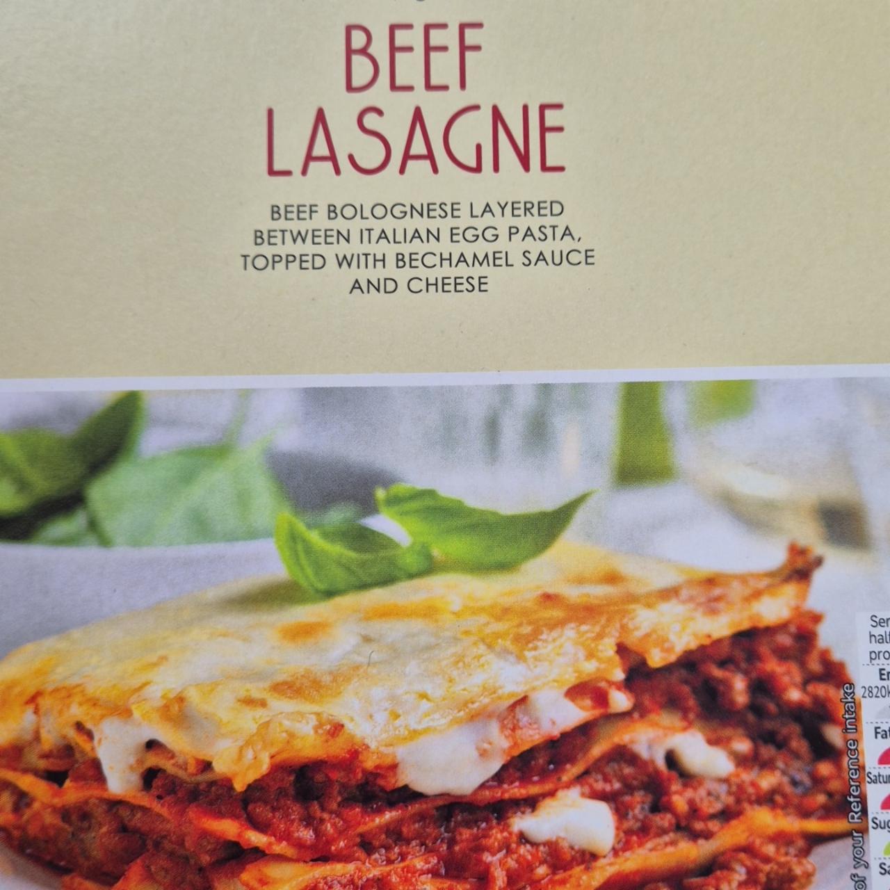 Fotografie - Beef lasagne M&S Food