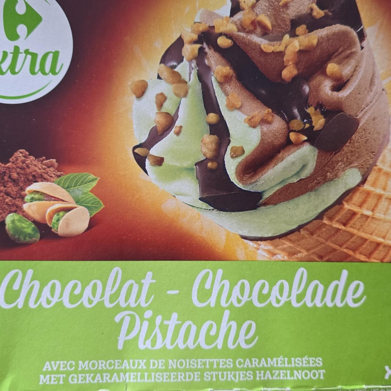Fotografie - Chocolat pistache Carrefour Extra