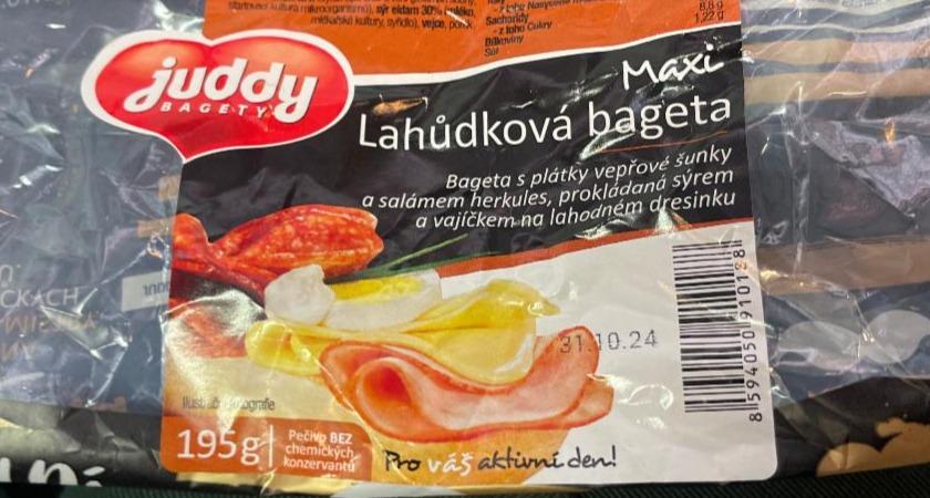 Fotografie - Lahůdková bageta Maxi Juddy bagety