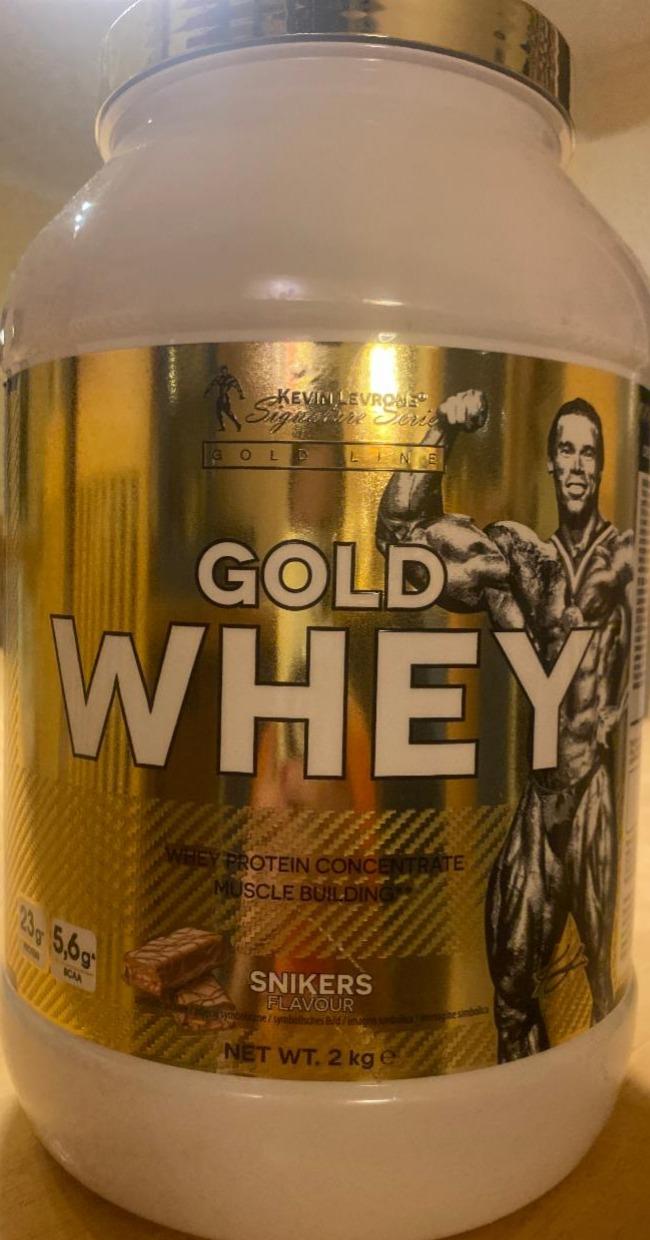 Fotografie - GOLD WHEY Protein Kevin Levrone