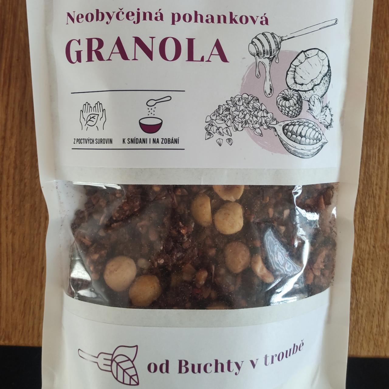 Fotografie - Neobyčejná pohanková granola Od Buchty v troubě