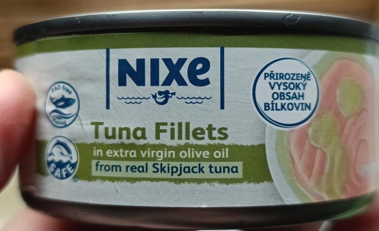 Fotografie - Tuna fillets in extra virgin olive oil Nixe