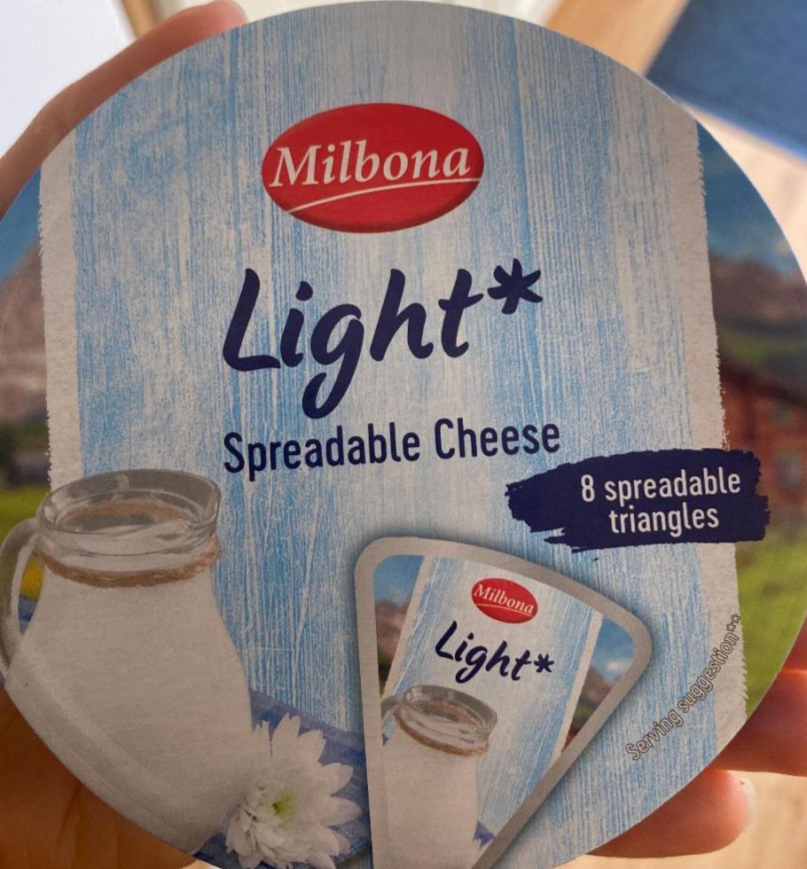 Fotografie - Light spreadable cheese Milbona