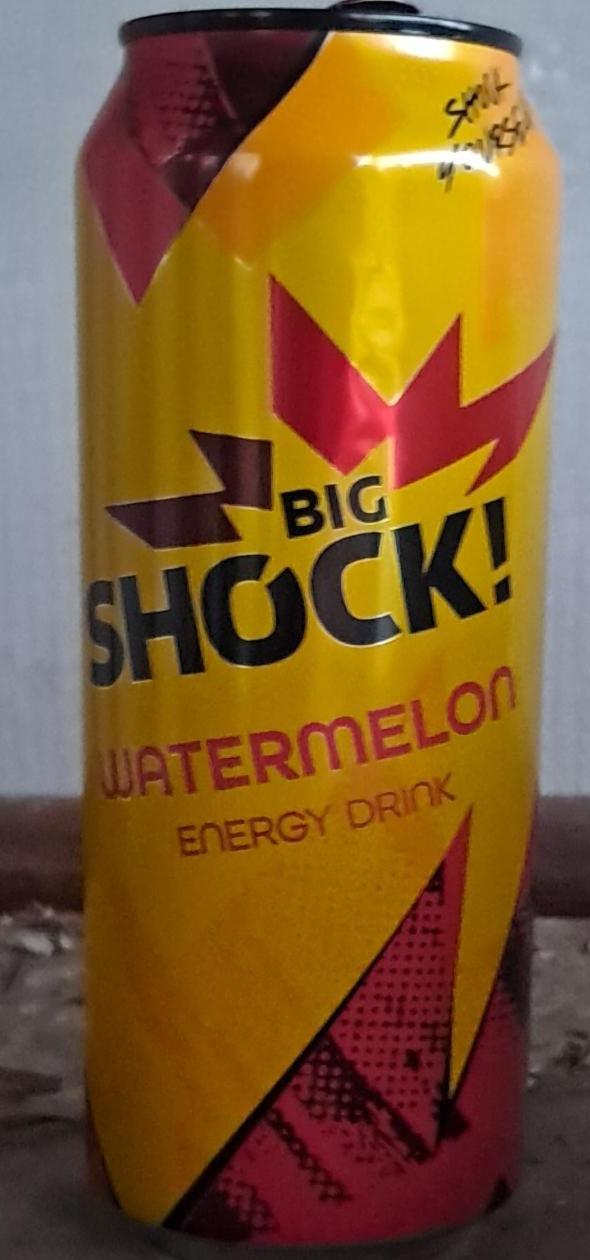 Fotografie - Watermelon energy drink Big Shock