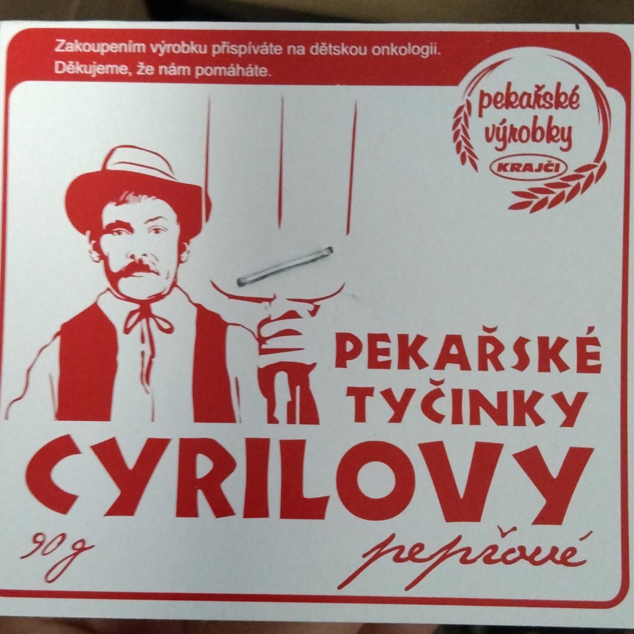 Fotografie - Cyrilovy pekařské tyčinky pepřové Krajči