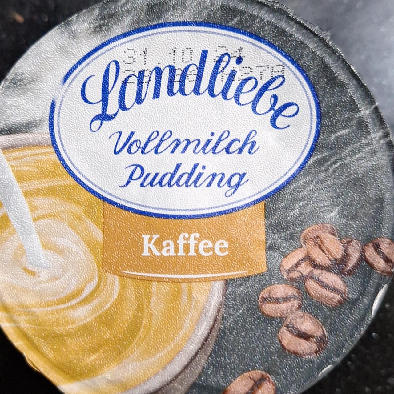 Fotografie - Vollmilch pudding kaffee Landliebe