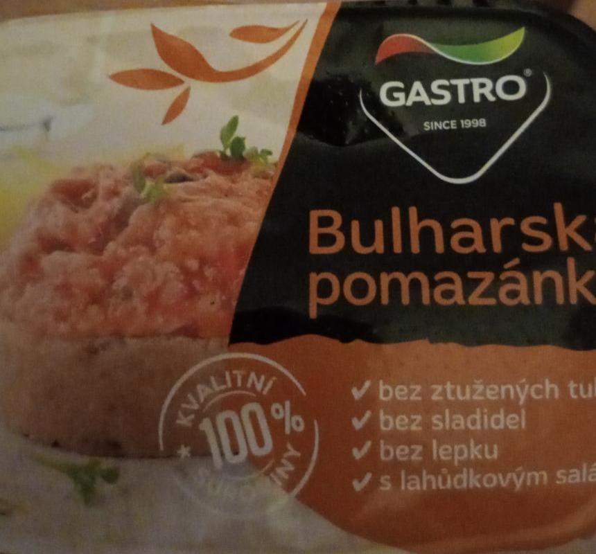 Fotografie - Bulharská pomazánka Gastro