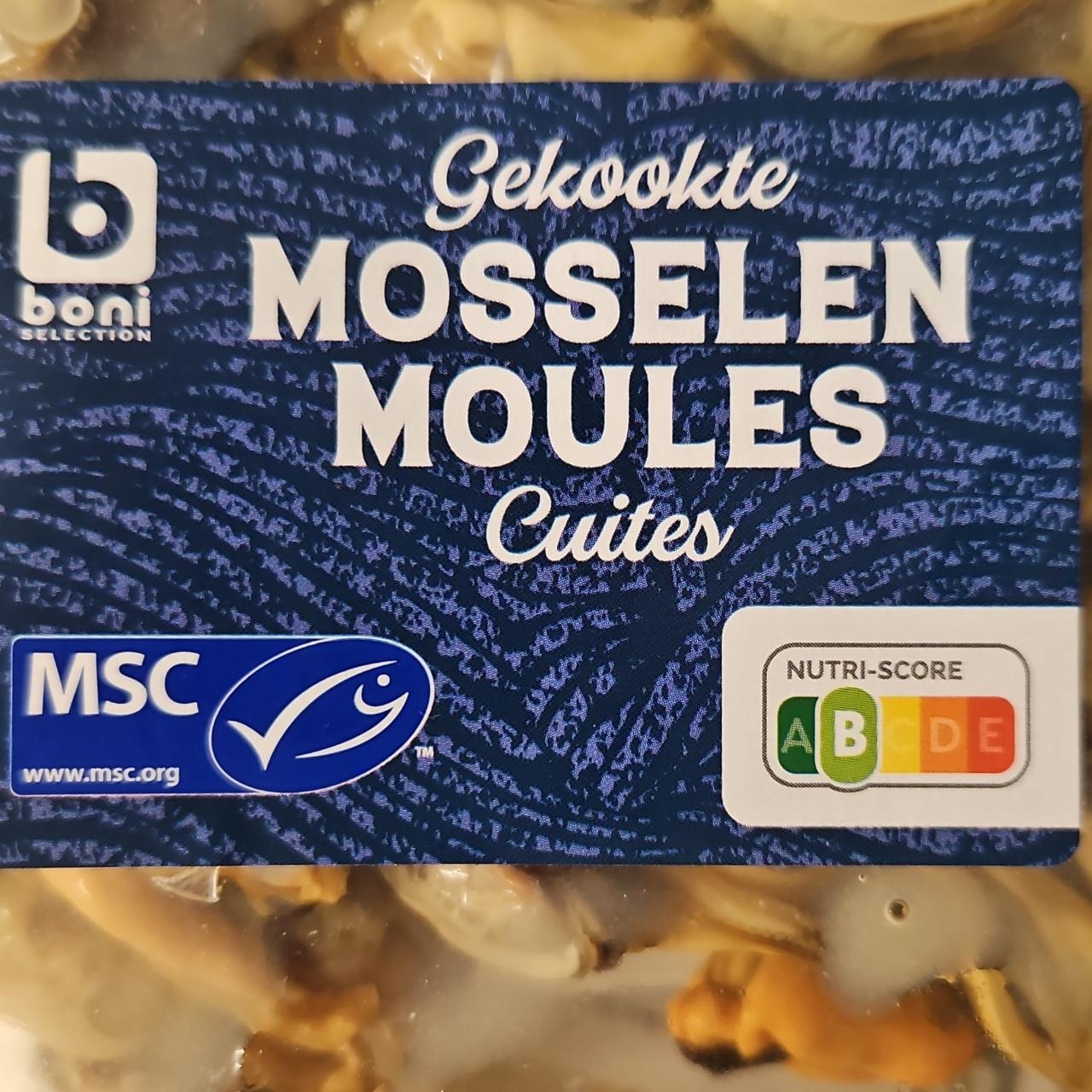 Fotografie - Gekookte mosselen moules cuites Boni Selection