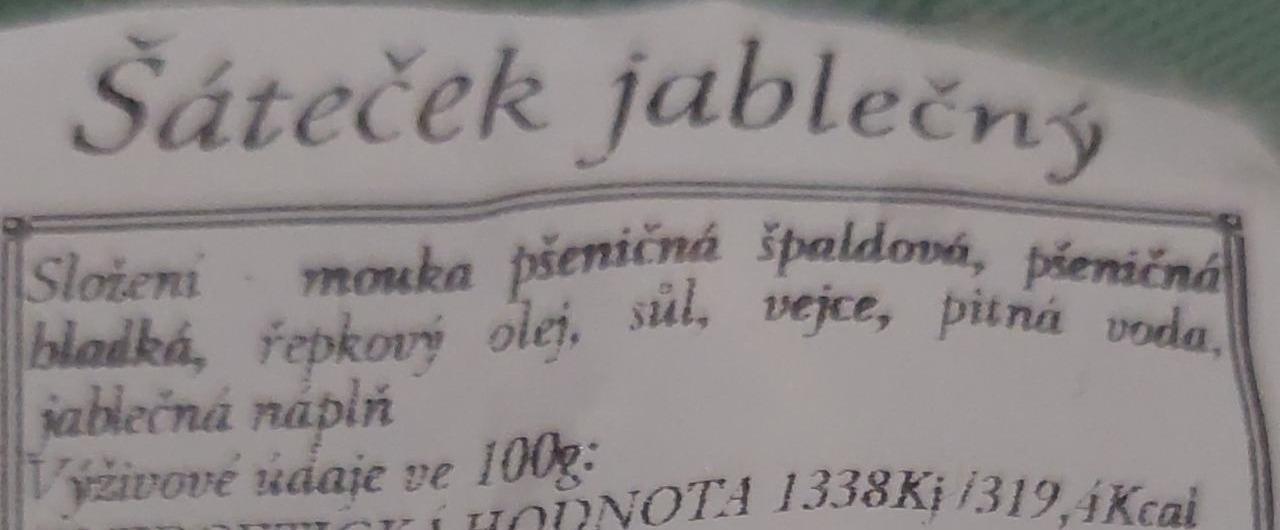 Fotografie - Šáteček jablečný Alrichovo pekařství