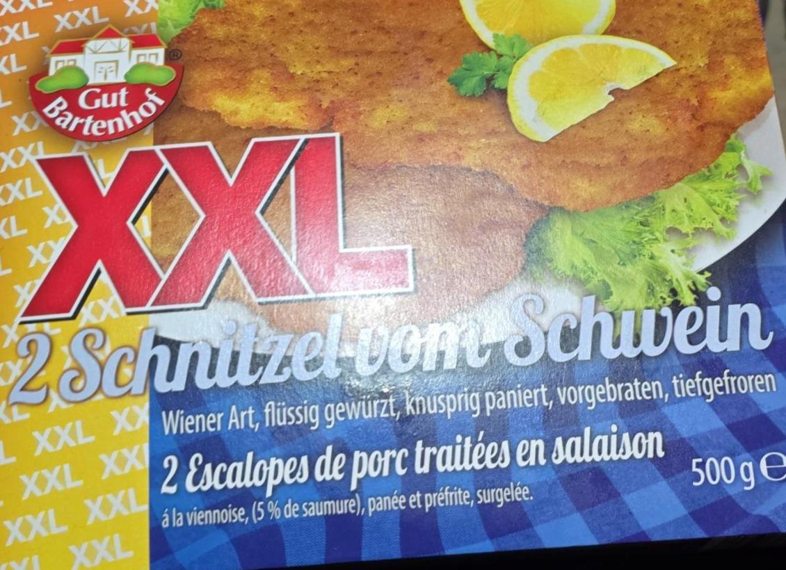 Fotografie - Xxl 2 schnitzel vom schwein Gut Bartenhof