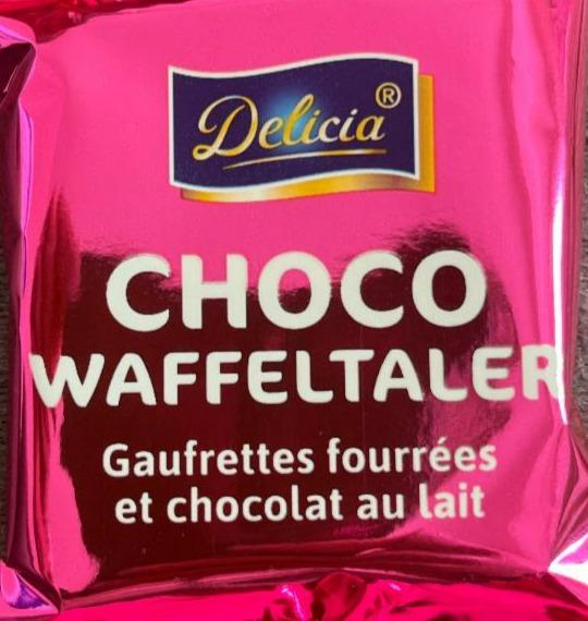 Fotografie - Choco waffeltaler Delicia