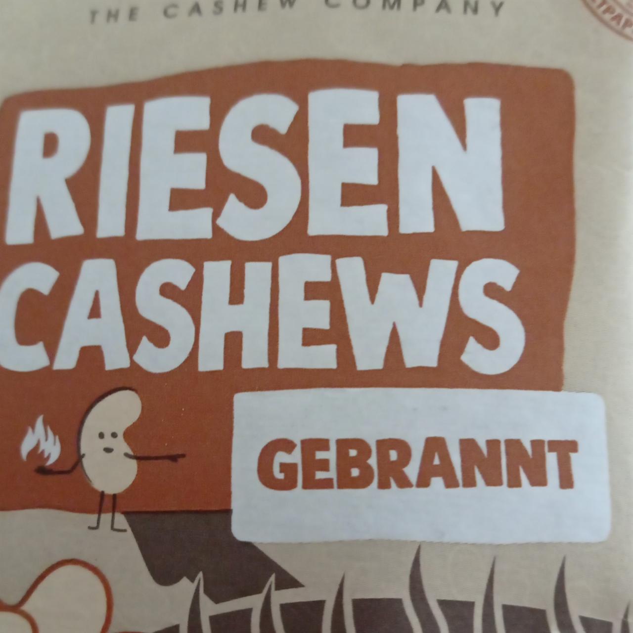 Fotografie - Riesen cashews gebrannt Korosho