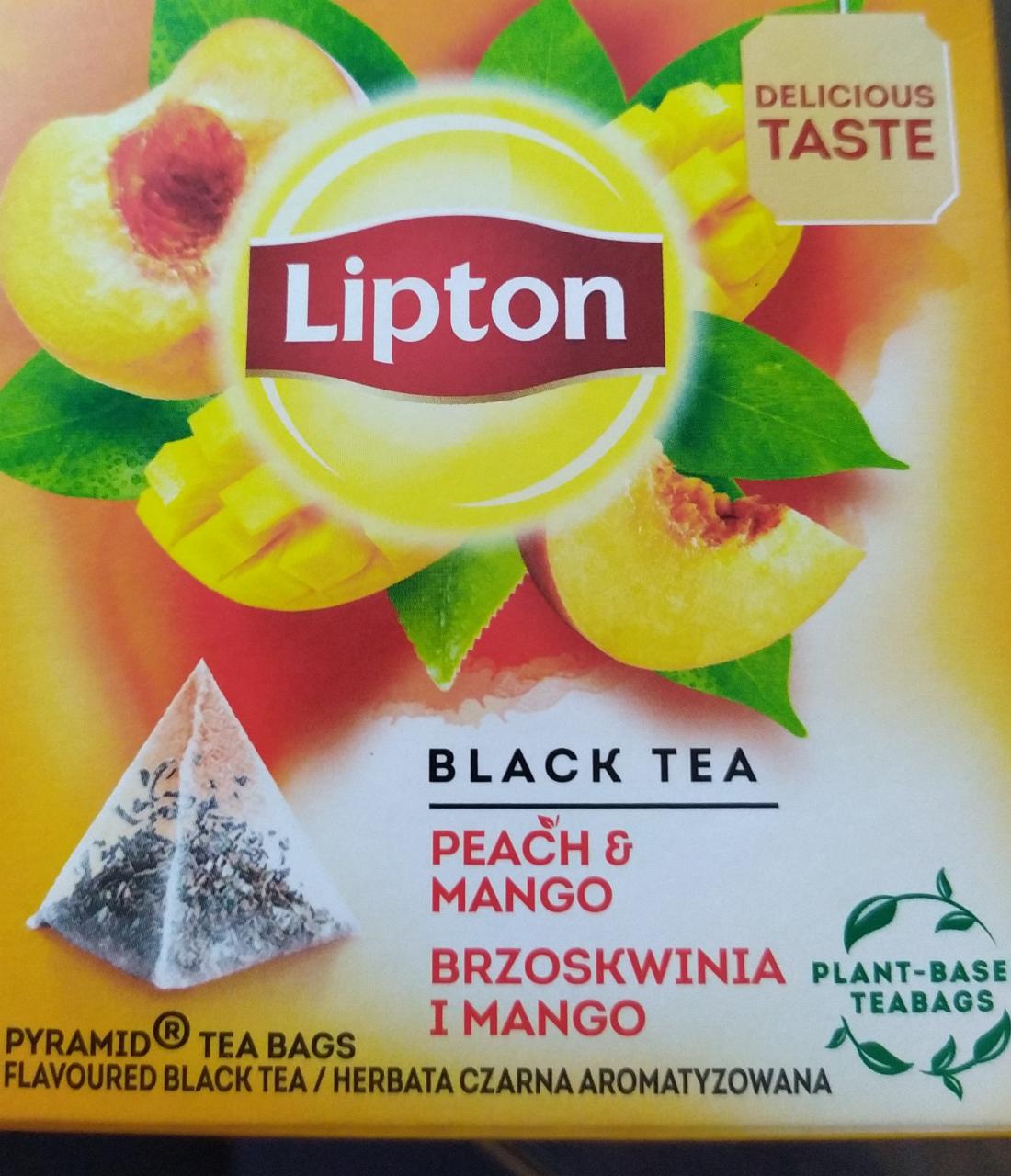 Fotografie - Peach & Mango Black Tea Lipton