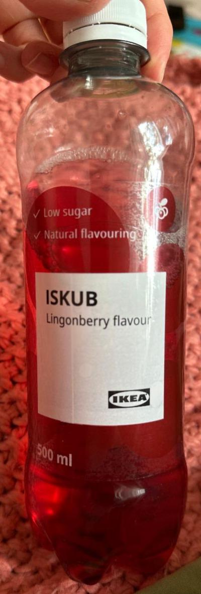 Fotografie - Iskub lingonberry flavour Ikea