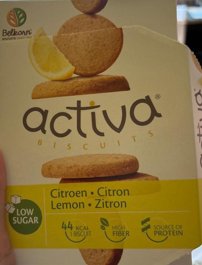 Fotografie - Biscuits citron Activa